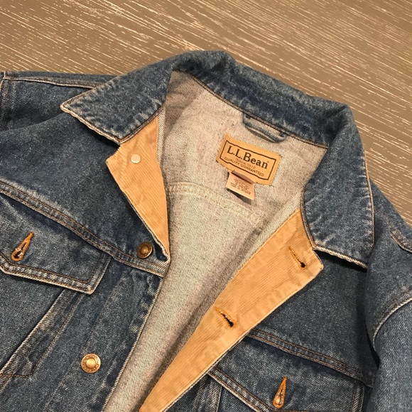 ll bean denim jacket mens